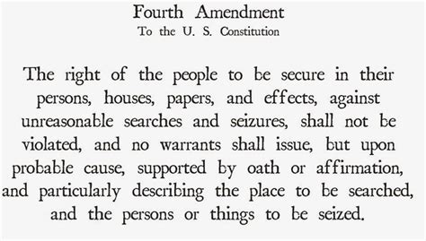 Quotes About The Fourth Amendment. QuotesGram