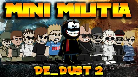 Doodle Army 2 : Mini Militia De_dust2 | Stereotypes | Double Decker - YouTube