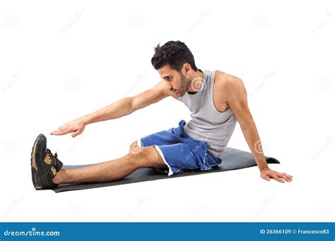 Fitness On The Floor Royalty Free Stock Images - Image: 26366109