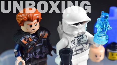 Unboxing RARE Custom LEGO Cal Kestis Minifigure and AWESOME Concept Boba Fett with HOLOGRAM ...