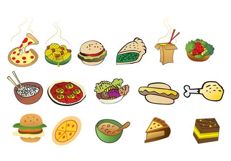 Cartoon Foods - Download Free Vector Art, Stock Graphics & Images