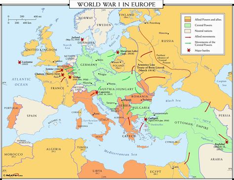 Pre Wwi Map Of Europe | secretmuseum