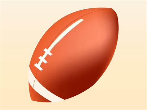 Rugby Ball Vector Vector Art & Graphics | freevector.com