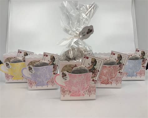 Alice in Wonderland Pink Tea Party Favor to Stuff With Edibles - Etsy