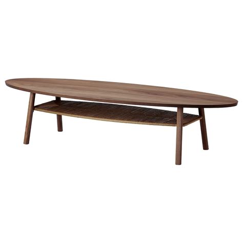 STOCKHOLM walnut veneer, coffee table, 180x59 cm - IKEA