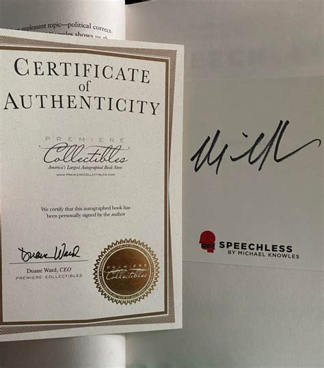 Thank you for the very legible signature Mr Knowles. : r/MichaelKnowles