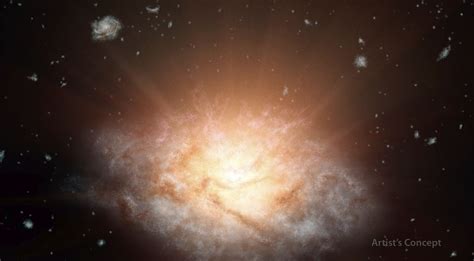 Spectacular brightest galaxy in the Universe with 300 trillion suns discovered - Market Business ...