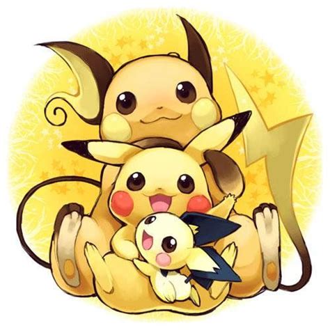 raichu fan art - Recherche Google | Pikachu raichu, Pichu pikachu raichu, Pikachu