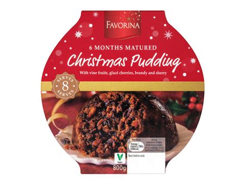 Favorina Large 6M Matured Christmas Pudding - Lidl — Great Britain ...