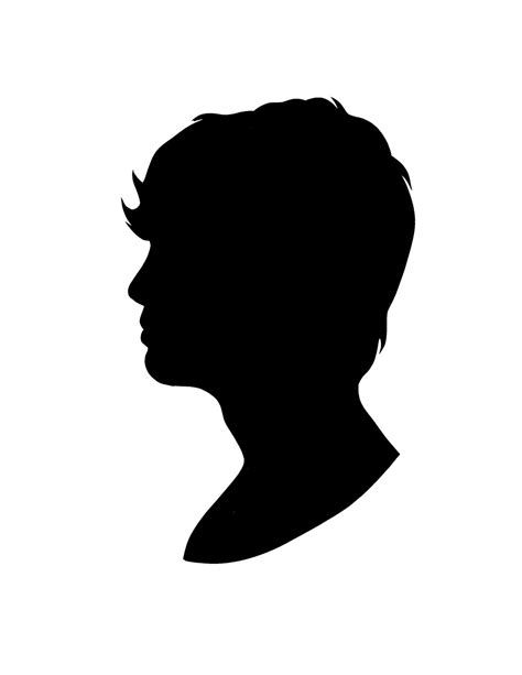 Man Face Profile Silhouette at GetDrawings | Free download