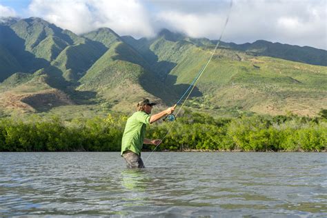 DIY fly fishing adventure molokai hawaii bonefish chasing o'io by kayak