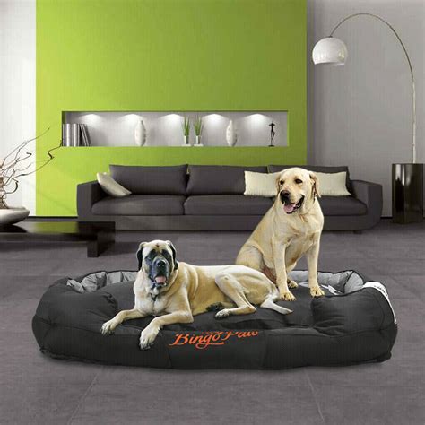 Big Thick Extra Large Soft Foam Dog Pet Bed Pillow Orthopedic Beds Waterproof AU | eBay