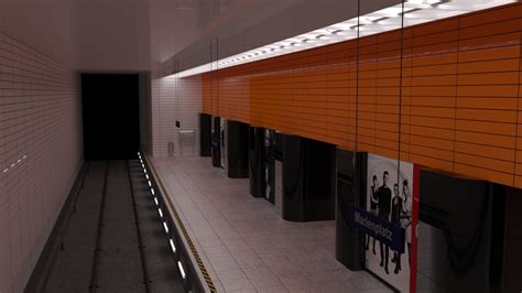 ArtStation - Munich Trainstation | Game Assets