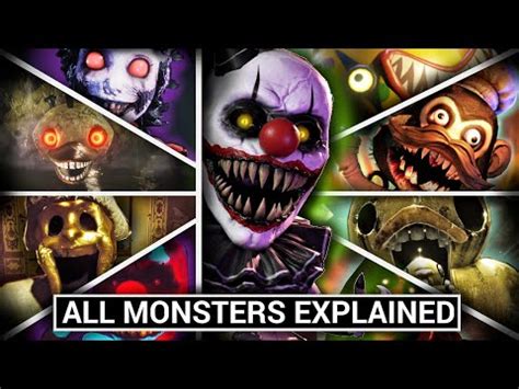 All Monsters in Dark Deception Chapter 1-3 Explained