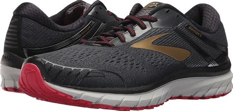 Brooks Mens Adrenaline GTS 18 Grey/Blue/Black 11 D US 1102711D-015-ADRE-GTS18 Footwear Men's ...