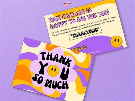 Thank You Card Design, Thank You Card Template, Thank You Customers, Thanks Card, Business Thank ...