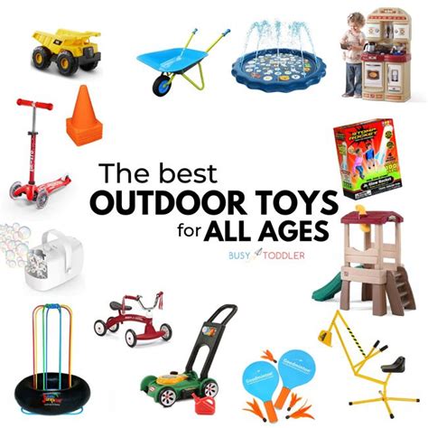 40+ Outdoor Toys for Kids (that you'll own for years) - Busy Toddler | Outdoor toys for kids ...