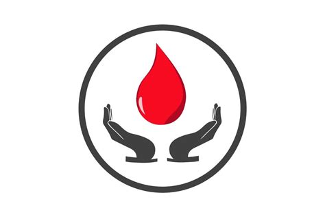 Blood Donation Symbol. Blood Donor Day Graphic by enway · Creative Fabrica