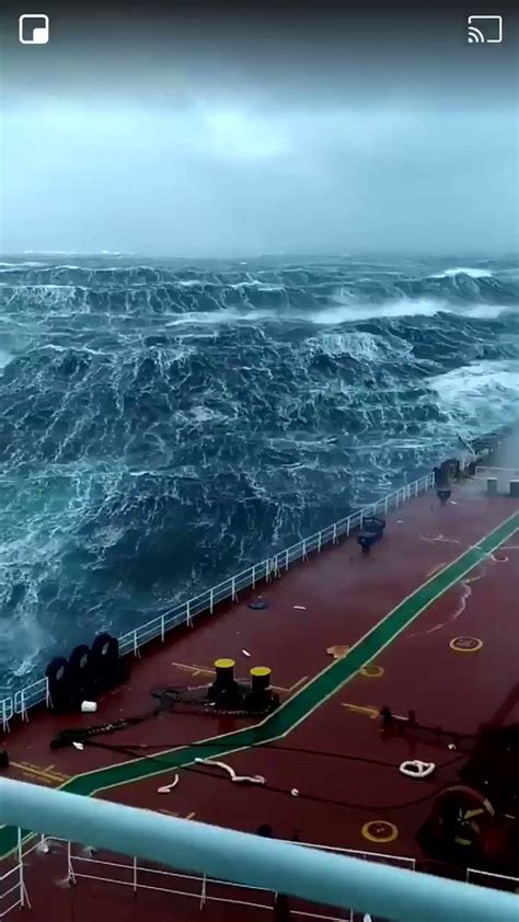 CCTV IDIOTS on Twitter: "Whoaaa My God!! 😵 https://t.co/acGRD82WGn" | Scary ocean, Storm ...