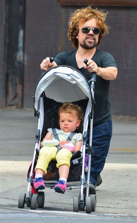 Peter Dinklage And Daughter Out For A Stroll In NYC | Celeb Baby Laundry