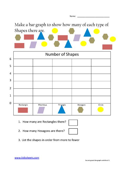 kidz worksheets second grade bar graph worksheet5 - bar graph worksheets 2nd grade worksheet qa ...