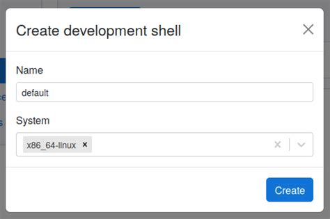 Nix development shell - MyNixOS