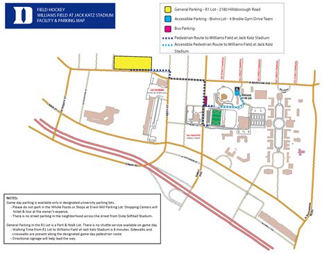 Duke Campus Map