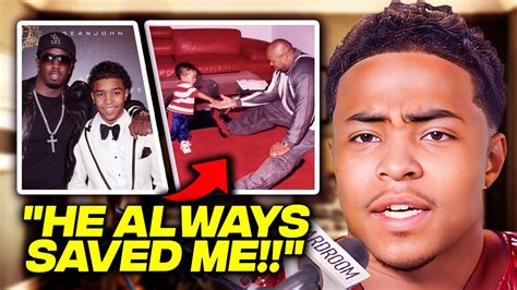 Justin Combs REVEALS How Suge Knight Saved Him From Diddy - Justin SCARED Of His Dad? - YouTube