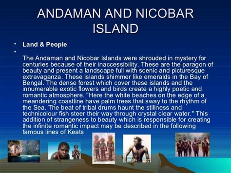 Andaman and nicobar islands..