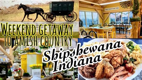 Travel Vlog \\ Weekend Getaway in Shipshewana, Indiana \\ Amish Country ...