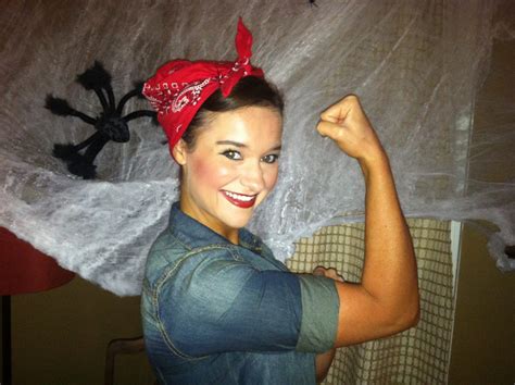 Rosie The Riveter Costume | Halloween | My Life Well Loved