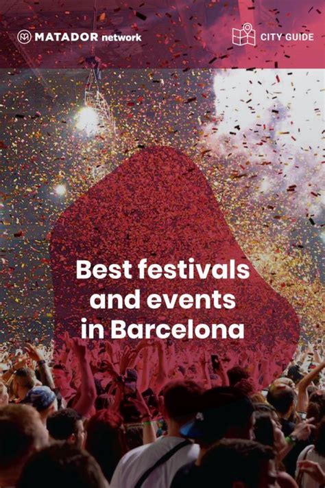 Barcelona events and festivals you need to experience