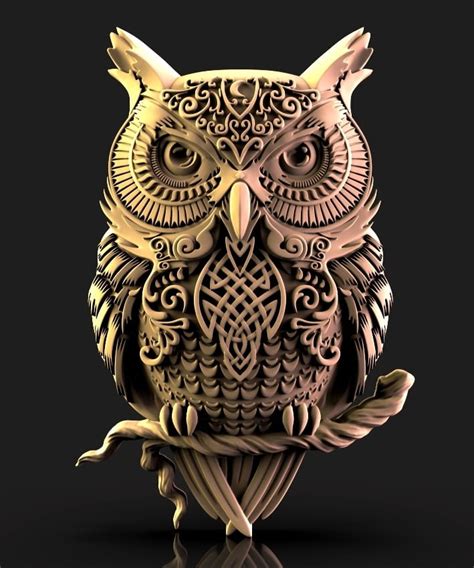 3D Svg Owl - 65+ File SVG PNG DXF EPS Free