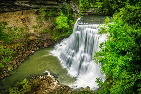 We're Going Camping!: Burgess Falls State Park