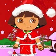 Play Dora Christmas online For Free! - uFreeGames.Com