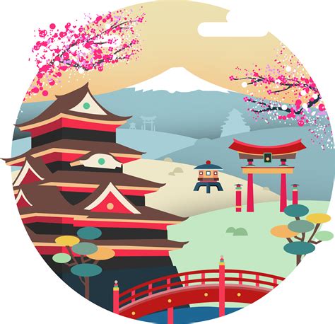 Download Tokyo, Japan Vector Illustration - Japan Vector | Transparent ...