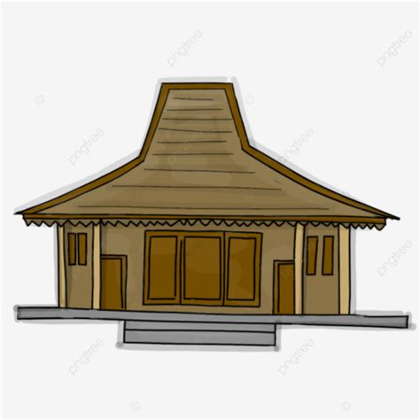 Joglo House, Custom Home, Joglo, Central Java PNG Transparent Clipart ...