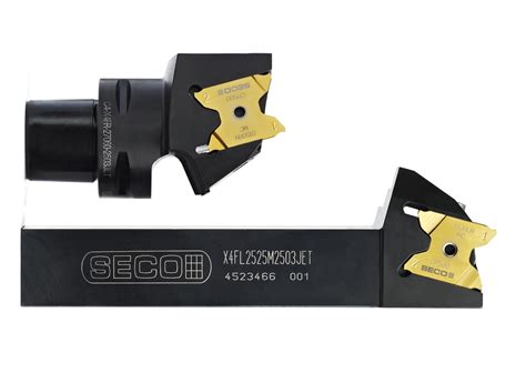 Seco releases new cutting tool for parting and grooving