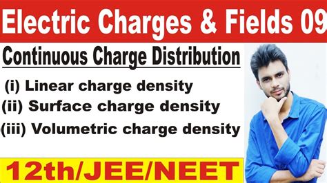 Linear charge density | surface charge density | charge density - YouTube