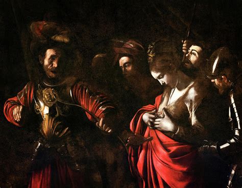 Martyrdom of Saint Ursula, date 1610 Painting by Caravaggio - Pixels