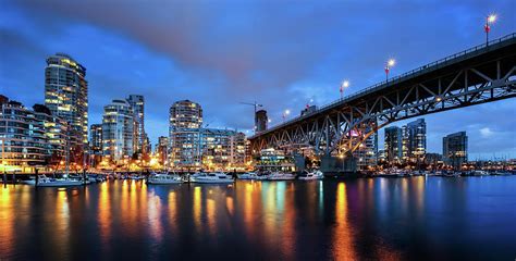 Downtown Vancouver Skyline From by Alexis Birkill