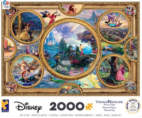 Ceaco: 2000 Piece Puzzle - Thomas Kinkade - Disney Classics (2000 pc) | Walmart Canada