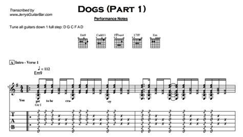 Pink Floyd - Dogs | Guitar Lesson, Tab & Chords | Jerry's Guitar Bar