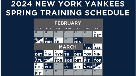 New York Yankees 2024 Schedule Printable