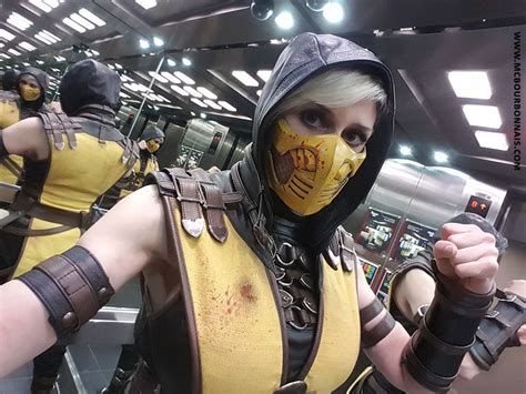 MC_Bourbonnais_MKX_Scorpion_Cosplay - Marie-Claude Bourbonnais