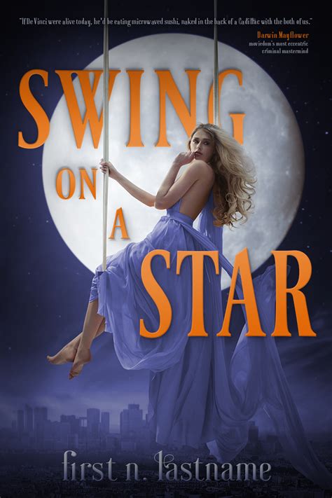 Mythological Retelling Premade Book Cover: Swing on a Star