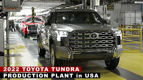 2022 Toyota Tundra - Production Started in San Antonio, Texas - YouTube