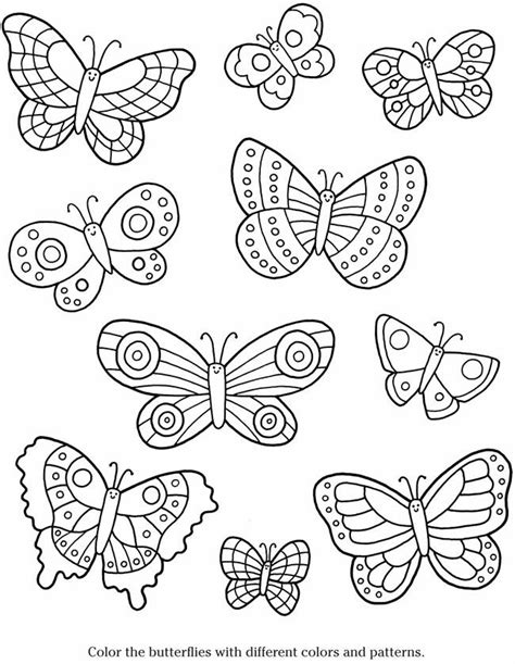 Welcome to Dover Publications | Butterfly coloring page, Butterfly ...