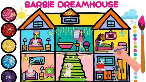 Barbie House Drawing