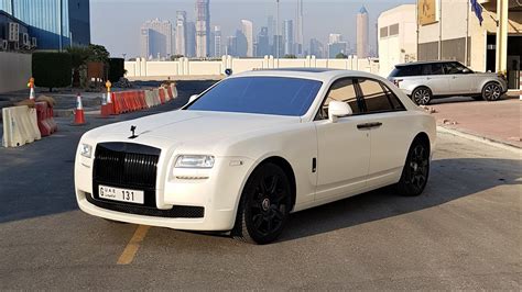 Rolls-Royce Ghost - White Satin wrap | WrapStyle